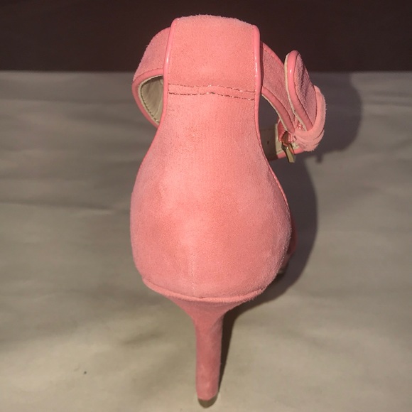 Two-Piece Suede Heels - Picture 4 of 5